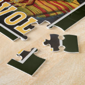 ヴィンテージ魔法ポスター、伝説的なベネボル教授 ジグソーパズル (側面)