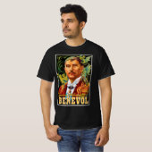 ヴィンテージ魔法ポスター、伝説的なベネボル教授 Tシャツ (正面フル)