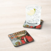 ヴィンテージ魔法ポスター、素晴らしブラックストーンマジシャン コースター (右側)