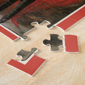 ヴィンテージ魔法ポスター、素晴らしブラックストーンマジシャン ジグソーパズル (側面)