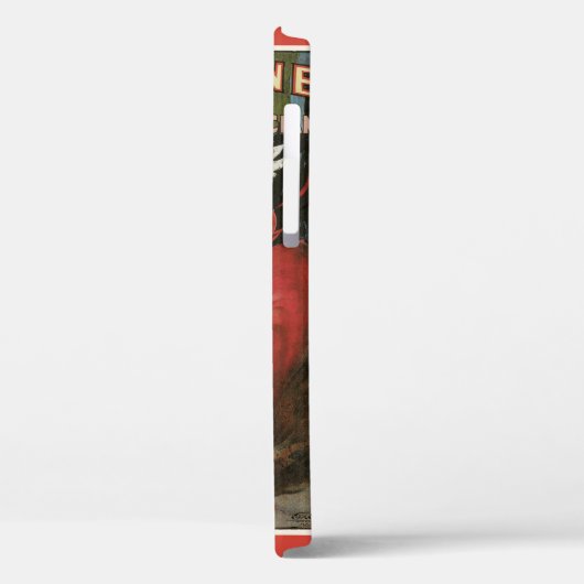 ヴィンテージ魔法ポスター、素晴らしブラックストーンマジシャン Case-Mate iPhoneケース (裏面 / 左)