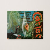 ヴィンテージ魔法ポスター、謎のカーター ジグソーパズル (横)