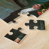 ヴィンテージ魔法ポスター、謎のカーター ジグソーパズル (側面)