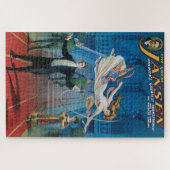 ヴィンテージ魔法ヤンセンマジシャン ジグソーパズル (横)