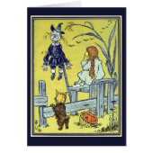 ヴィンテージ魔法使いのドロシー・トト、かかしに会う (正面)