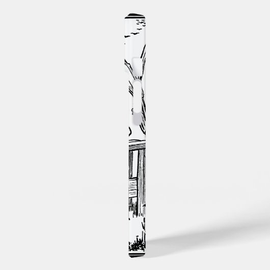 ヴィンテージ魔法使いのドロシー・トト、かかしに会う Case-Mate iPhoneケース (裏面 / 左)