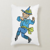 ヴィンテージ魔法使いオズかわいい踊りボーイ・マンチキン！ アクセントクッション (正面(垂直))
