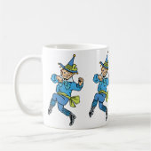 ヴィンテージ魔法使いオズかわいい踊りボーイ・マンチキン！ コーヒーマグカップ (左)