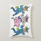 ヴィンテージ魔法使いオズかわいい踊りマンチキン! アクセントクッション (正面(垂直))