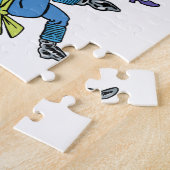 ヴィンテージ魔法使いオズかわいい踊りマンチキン！ ジグソーパズル (側面)