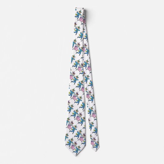 ヴィンテージ魔法使いオズかわいい踊りマンチキン! ネクタイ (正面)