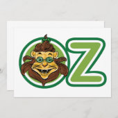 ヴィンテージ魔法使いオズの手紙のライオン (正面/裏面)