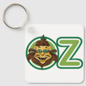 ヴィンテージ魔法使いオズの手紙のライオン キーホルダー (正面)