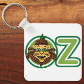 ヴィンテージ魔法使いオズの手紙のライオン キーホルダー (正面)