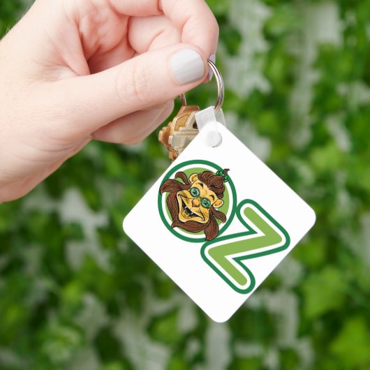 ヴィンテージ魔法使いオズの手紙のライオン キーホルダー (手)