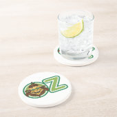 ヴィンテージ魔法使いオズの手紙のライオン コースター (側面)