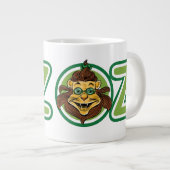 ヴィンテージ魔法使いオズの手紙のライオン ジャンボコーヒーマグカップ (正面右)