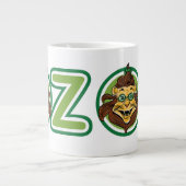 ヴィンテージ魔法使いオズの手紙のライオン ジャンボコーヒーマグカップ (正面)