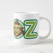 ヴィンテージ魔法使いオズの手紙のライオン ジャンボコーヒーマグカップ (右)