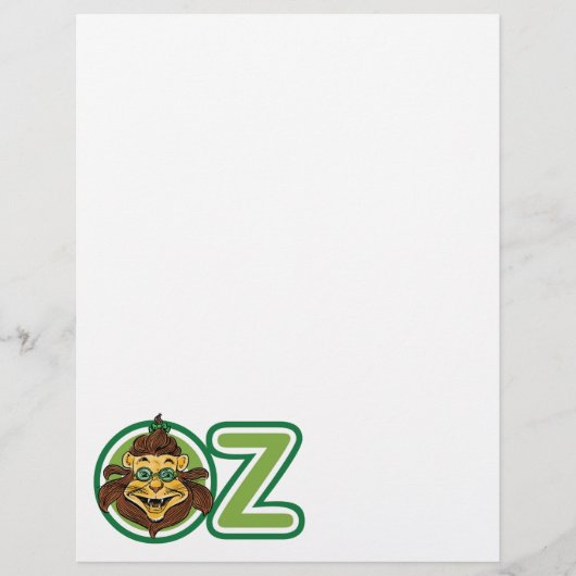 ヴィンテージ魔法使いオズの手紙のライオン チラシ (正面)