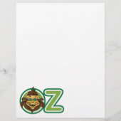 ヴィンテージ魔法使いオズの手紙のライオン チラシ (裏面)