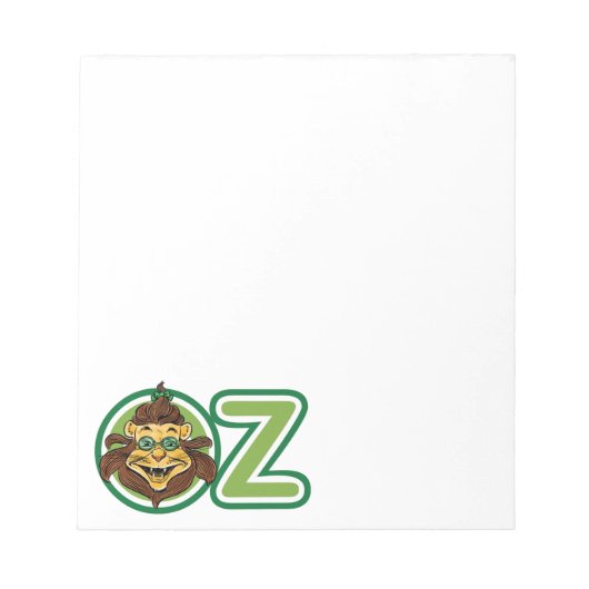 ヴィンテージ魔法使いオズの手紙のライオン ノートパッド (正面)