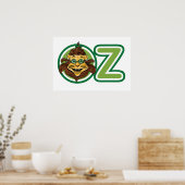 ヴィンテージ魔法使いオズの手紙のライオン ポスター (キッチン)