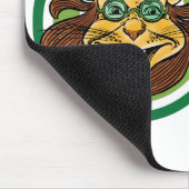 ヴィンテージ魔法使いオズの手紙のライオン マウスパッド (コーナー)