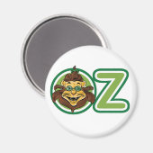 ヴィンテージ魔法使いオズの手紙のライオン マグネット (正面/裏面)