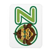 ヴィンテージ魔法使いオズの手紙のライオン マグネット (縦)