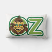 ヴィンテージ魔法使いオズの手紙のライオン ランバークッション (裏面)