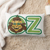 ヴィンテージ魔法使いオズの手紙のライオン ランバークッション (ブランケット)