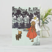 ヴィンテージ魔法使いオズドロシー・マンチキンズ招待状 招待状 (スタンド正面)