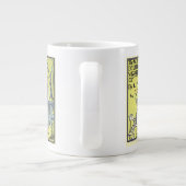 ヴィンテージ魔法使いオズ様々な本のキャラクター ジャンボコーヒーマグカップ (裏面)