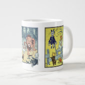 ヴィンテージ魔法使いオズ様々な本のキャラクター ジャンボコーヒーマグカップ (正面右)