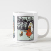 ヴィンテージ魔法使いオズ様々な本のキャラクター ジャンボコーヒーマグカップ (右)