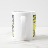 ヴィンテージ魔法使いオズ様々な本のキャラクター ジャンボコーヒーマグカップ (裏面)