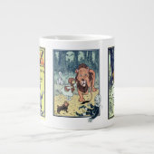 ヴィンテージ魔法使いオズ様々な本のキャラクター ジャンボコーヒーマグカップ (正面)