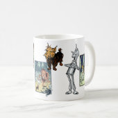 ヴィンテージ魔法使いオズ童話キャラクター コーヒーマグカップ (正面右)