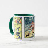 ヴィンテージ魔法使いオズ童話キャラクター マグカップ (正面左)