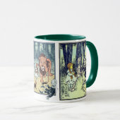 ヴィンテージ魔法使いオズ童話キャラクター マグカップ (正面右)