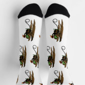 ヴィンテージ魔法使いオズ飛んでいるハット ソックス (上部)