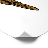 ヴィンテージ魔法使いオズ飛んでいるハット ポスター (角)