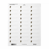 ヴィンテージ魔法使いオズ飛んでいるハット ラベル (フルシート)