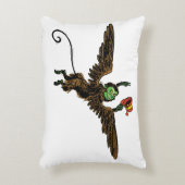 ヴィンテージ魔法使いオズ飛んでいる悪魔 アクセントクッション (正面(垂直))