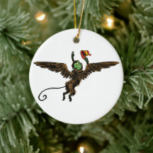 ヴィンテージ魔法使いオズ飛んでいる悪魔