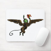 ヴィンテージ魔法使いオズ飛んでいる悪魔 マウスパッド (マウス)