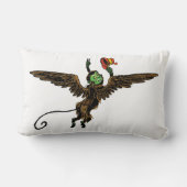 ヴィンテージ魔法使いオズ飛んでいる悪魔 ランバークッション (裏面)