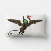 ヴィンテージ魔法使いオズ飛んでいる悪魔 ランバークッション (正面)