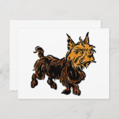 ヴィンテージ魔法使いオズ、かわいい子犬トト (正面/裏面)